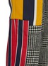  - THOM BROWNE - 多彩条纹拼贴格纹羊毛长裤