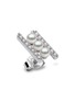 细节 - 点击放大 - YOKO LONDON - ‘SLEEK' DIAMOND AKOYA PEARL 18K WHITE GOLD EARRINGS