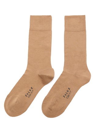 细节 - 点击放大 - LANE CRAWFORD - FALKE 袜子套装<br>COOL 24/7 纯色散热袜三件套