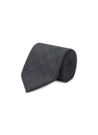 首图 - 点击放大 - STEFANOBIGI MILANO - 格纹图案羊毛领带