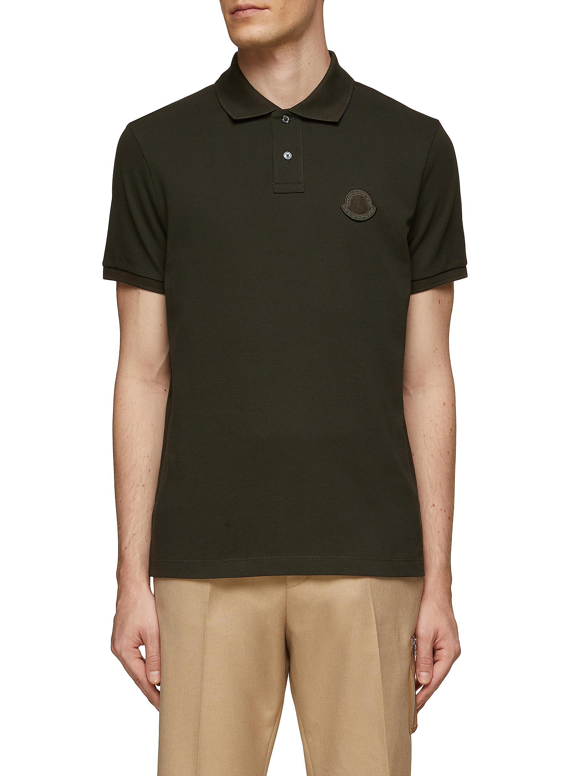 MONCLER LOGO POLO Lane Crawford