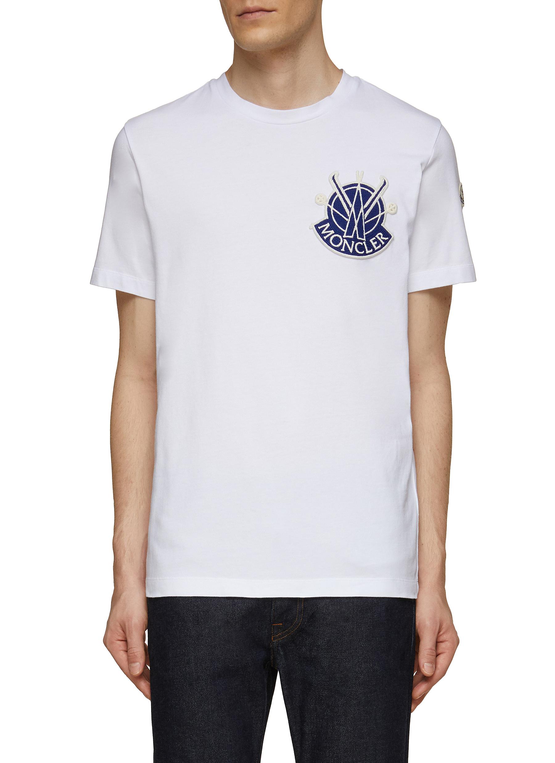 Moncler logo tee cheap