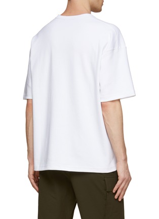 背面 - 点击放大 - COMME DES GARÇONS HOMME - 迷彩色块口袋饰纯棉 T 恤