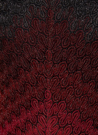  - MISSONI - 彩虹图案交叉吊带连衣裙