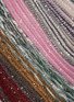  - MISSONI - 亮片缀饰条纹单肩无袖短款上衣