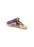  - RESPOKE - ‘LUPE’ REPURPOSED HERMES SCARF CUT OUT ESPADRILLE SLIDES