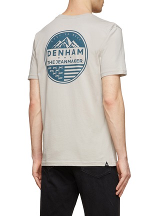 背面 - 点击放大 - DENHAM - AVON雪山图案LOGO纯棉T恤