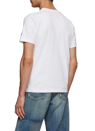 背面 - 点击放大 - FDMTL - 圆形拼布设计 LOGO 纯棉 T 恤