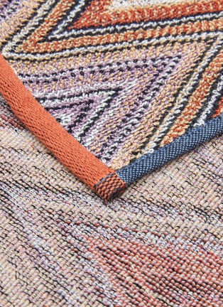 细节 –点击放大 - MISSONI - YARI V 字纹纯棉擦手巾