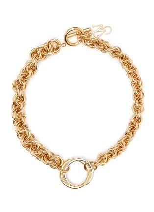 首图 - 点击放大 - JW ANDERSON - 大圈链条造型黄铜项链