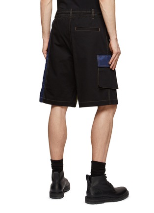 背面 - 点击放大 - FENG CHEN WANG - 拼色设计抽绳短裤
