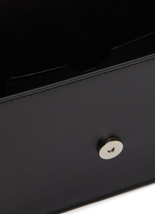细节 - 点击放大 - ALEXANDER MCQUEEN - SMALL MICRO STUDS CALF LEATHER SKULL BAG