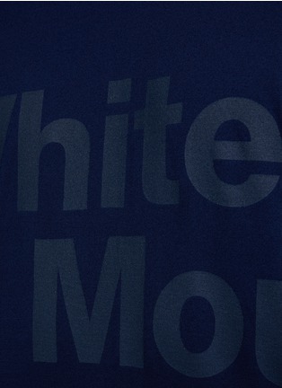  - WHITE MOUNTAINEERING - LOGO 印花纯棉短袖 T 恤