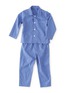 首图 –点击放大 - TEKLA - 儿童款纯棉府绸睡衣套装 — 7-8岁蓝色条纹