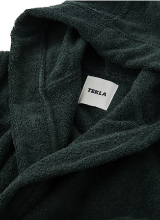 细节 –点击放大 - TEKLA - 儿童款有机棉连帽浴袍 - 5-6 岁