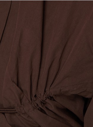  - JACQUEMUS - 短款系带设计纯棉衬衫