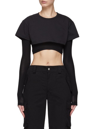 首图 - 点击放大 - JACQUEMUS - 短款叠穿 T 恤
