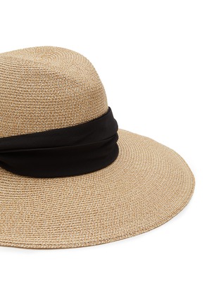 细节 - 点击放大 - EUGENIA KIM - CASSIDY缎布饰边遮阳草帽