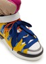 细节 - 点击放大 - KHRISJOY - 魔术贴系带设计撞色运动鞋