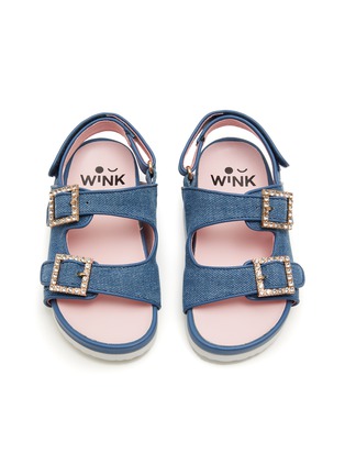 模特儿示范图 - 点击放大 - WINK - MINI RUBY 双搭带凉鞋