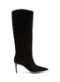 RENÉ CAOVILLA 绒面细跟高筒靴