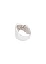 模特儿示范图 - 点击放大 - KAVANT & SHARART - ‘Origami’ Diamond 18K White Gold Asymmetry Ring