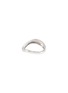 模特儿示范图 - 点击放大 - KAVANT & SHARART - ‘Talay’ Micro Diamond Pavé 18K White Gold Wave Ring
