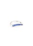 首图 - 点击放大 - KAVANT & SHARART - ‘Talay’ Baguette Cut Sapphire 18K White Gold Wave Ring