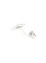 细节 - 点击放大 - KAVANT & SHARART - ‘Origami’ Diamond Sapphire 18K White Gold Palm Leaf Earrings