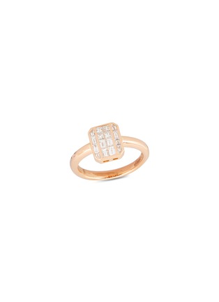 首图 - 点击放大 - KAVANT & SHARART - ‘GeoArt’ Diamond 18K Rose Gold Ring