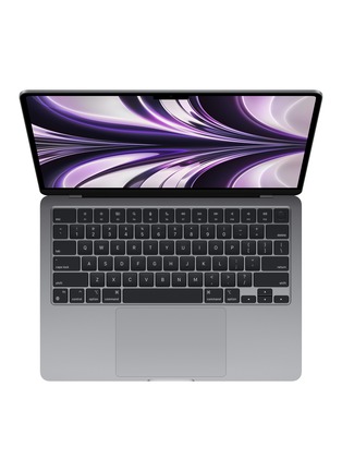 Detail View - 点击放大 - APPLE - 13" MacBook Air M2 Chip 8-Core CPU & 8-Core GPU 8GB, 256GB SSD — Space Grey