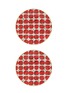 首图 –点击放大 - LA DOUBLEJ - Cherries Avorio Dessert Plate — Set of 2