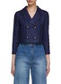 首图 - 点击放大 - ST. JOHN - Sequined Tweed Double Breasted Jacket