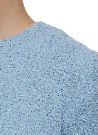  - ST. JOHN - Crewneck Long Sleeve Bouclé Tweed Jacket