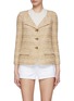 首图 - 点击放大 - ST. JOHN - Single Breasted Quarter Sleeve Tweed Jacket