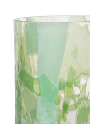 细节 –点击放大 - STORIES OF ITALY - WATERCOLOR JADE 玻璃花瓶