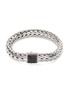 首图 - 点击放大 - JOHN HARDY - ‘Classic Chain’ Black Sapphire Silver Large Chain Bracelet