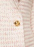  - GIAMBATTISTA VALLI - 蕾丝边亮片饰粗花呢大衣