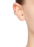 模特儿示范图 - 点击放大 - MISSOMA - 圆珠造型纯银耳骨夹