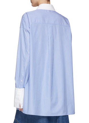 背面 - 点击放大 - LOEWE - LOGO 刺绣条纹纯棉衬衫