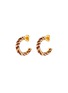 首图 - 点击放大 - AURÉLIE BIDERMANN - LIWA 搪瓷缀饰镀金黄铜耳环