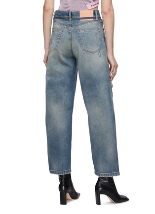 背面 - 点击放大 - ACNE STUDIOS - 破洞腰带直筒牛仔长裤