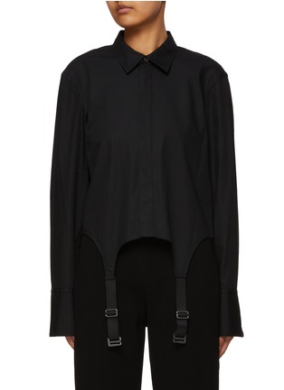 首图 - 点击放大 - DION LEE - 吊袜带造型衬衫