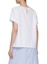 背面 - 点击放大 - PESERICO - Beaded Detail Elasticated Cuff T-Shirt