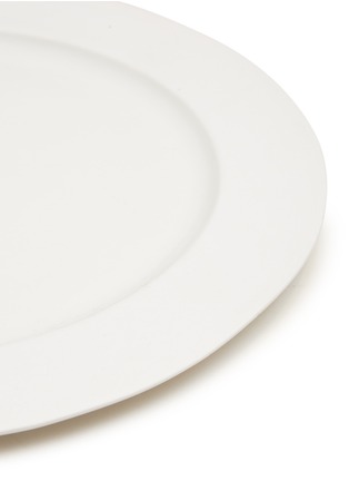细节 –点击放大 - SOCIETY LIMONTA - Porcelain Dinner Plate — Bianco