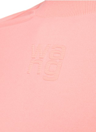  - T BY ALEXANDER WANG - LOGO 印花高领针织衫