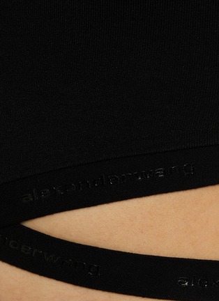  - T BY ALEXANDER WANG - 交叉腰带挂脖背心