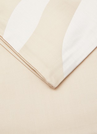 细节 –点击放大 - FRETTE - DUNES 特大双人床印花纯棉四件套 － 卡其色及奶白色