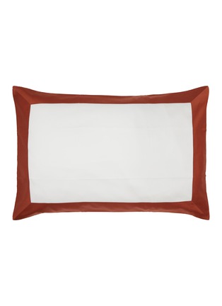 首图 –点击放大 - FRETTE - BOLD 拼色纯棉枕套 — 奶白色及红色