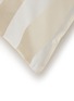 细节 –点击放大 - FRETTE - DUNES 印花纯棉枕套 — 米色及奶白色